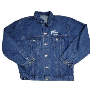 Vintage Denim Jacket Size Medium Blue